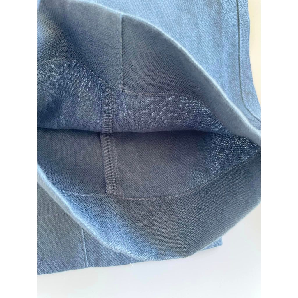 Quần linen tưng dày ghép 8 mảnh - Mé Hè