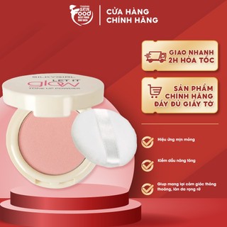 Phấn Phủ Dạng Nén, Nâng Tông Silkygirl Let It Glow Tone Up Powder 7g