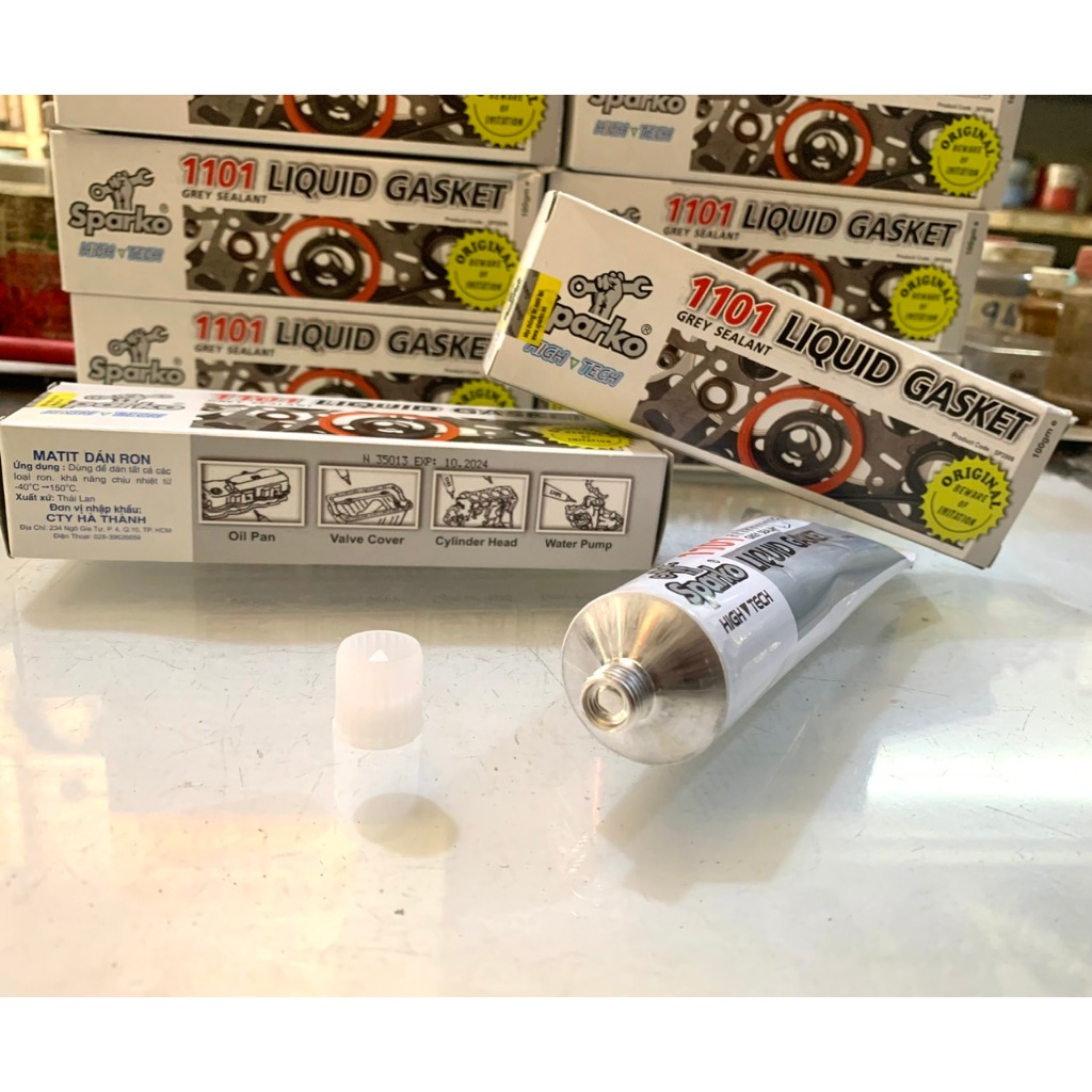 KEO DÁN GIOĂNG  Ô TÔ, XE MÁY X’TRASEAL 1101 LIQUID GASKET DẠNG KEO SỮA,.... THƯƠNG HIỆU SPARKO