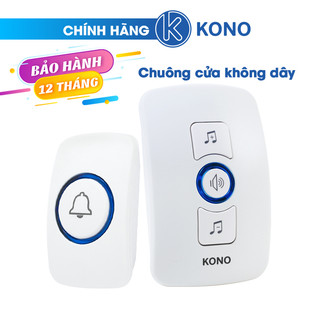 Chuông cửa không dây cao cấp KN-M525, hoàn toàn không dây tiện lợi, dễ dàng lắp đặt ở bất cứ đâu