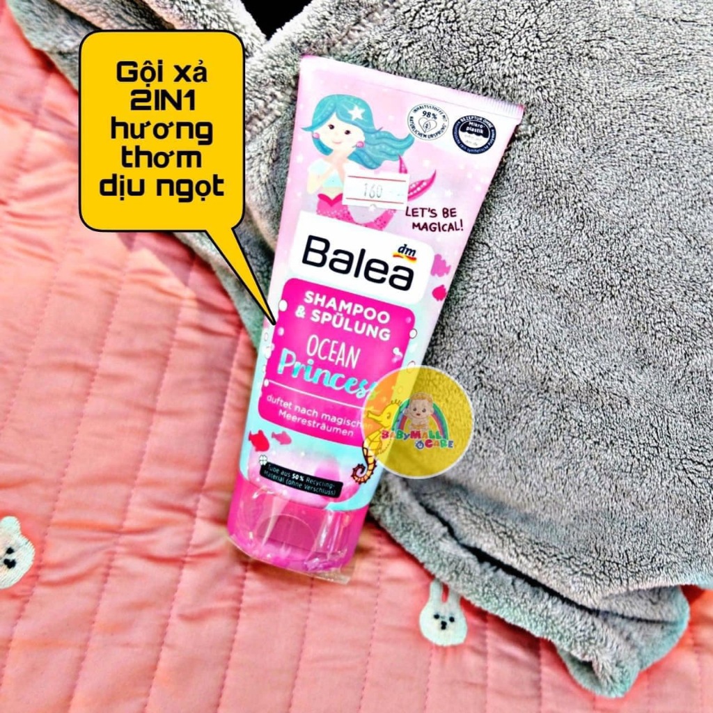 GỘI XẢ 2 IN 1 BALEA LITTE PRINCESS