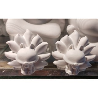 ( TẶNG CỌ & MÀU ) TƯỢNG HỒ LY , CÁO 9 ĐUÔI