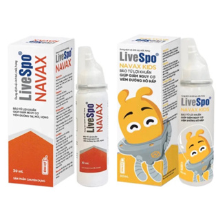 Chính Hãng  Xịt mũi vệ sinh hằng ngày LiveSpo NAVAX KIDS tiện dụng Bình