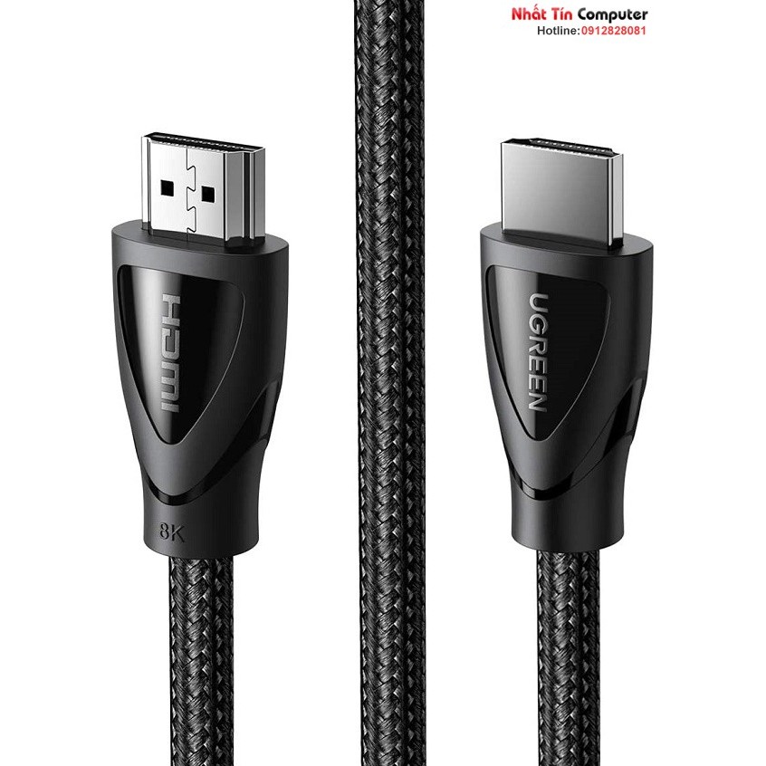 Cáp HDMI 2.1 dài 0,5m Ultra HD 8K@60Hz Ugreen 40300 Cao Cấp