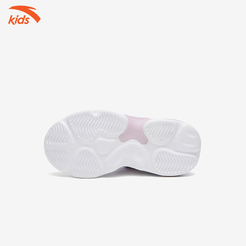 Giày sandal thể thao bé gái Anta Kids W322339981 có đèn bít mũi bảo vệ mũi chân bé tối đa