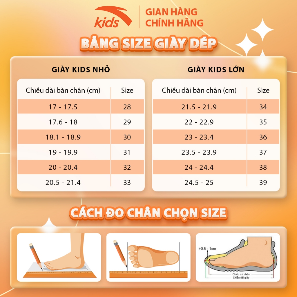 Giày sandal thể thao bé trai Anta Kids W312329979 bít mũi bảo vệ mũi chân bé tối đa