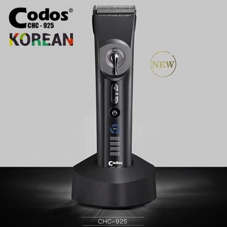 Tông đơ cắt tóc lưỡi sứ sắc bén máy êm có turbo tăng tốc 3 mức độ Codos 925