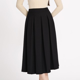 MAYBI Chân váy midi xếp ly