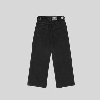 Quần RAW DENIM WIDE PANTS / BLACK