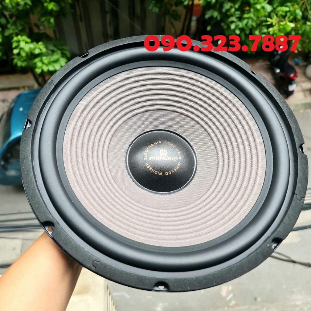 01 Loa Bass 30 / 12 inch Pioneer loa trầm nam châm kép . Âm thanh mạnh mẽ tự nhiên.