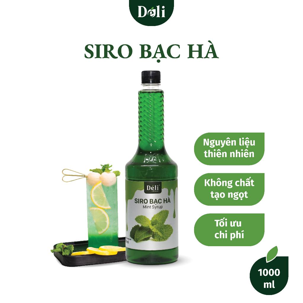 HSD: 12 tháng, VỊ NGON TỰ NHIÊN. Pha chế Soda, cocktail,...