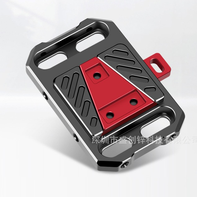 Đế plate gắn Pin Vmount kèm ngàm block rail 15mm