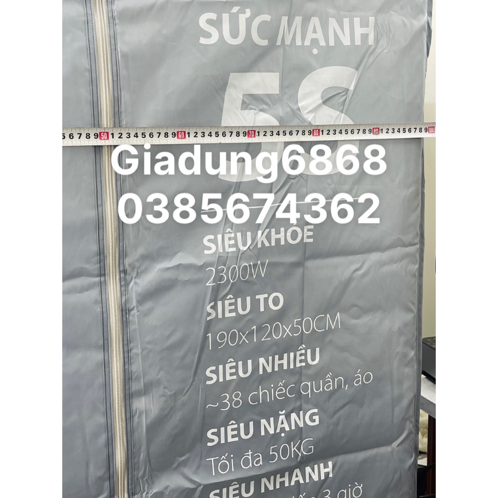 Tủ sấy quần áo Saiko CD-2300.Công suất 2200w, dung tích ~50kg. Hàng chính hãng.