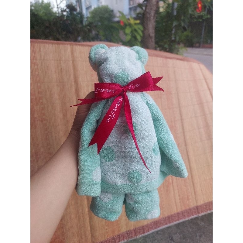 Khăn Gội Xuất Nhật Cotton Hữu Cơ 40x75cm