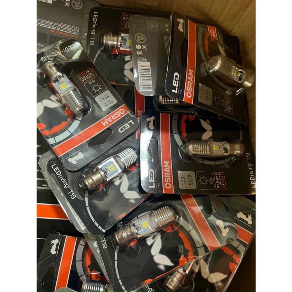 Bóng Pha LED Osram Dream- Wave siêu sáng - Chân M5-H4 Chạy Điện Bình Điện Máy