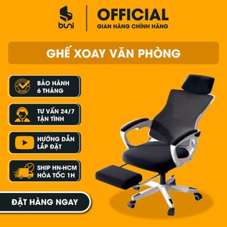 Ghế xoay văn phòng, ghế công thái học, ghế gaming ergonomic dựa lưng cao cấp, chất lưới siêu thông thoáng thiết kế đẹp