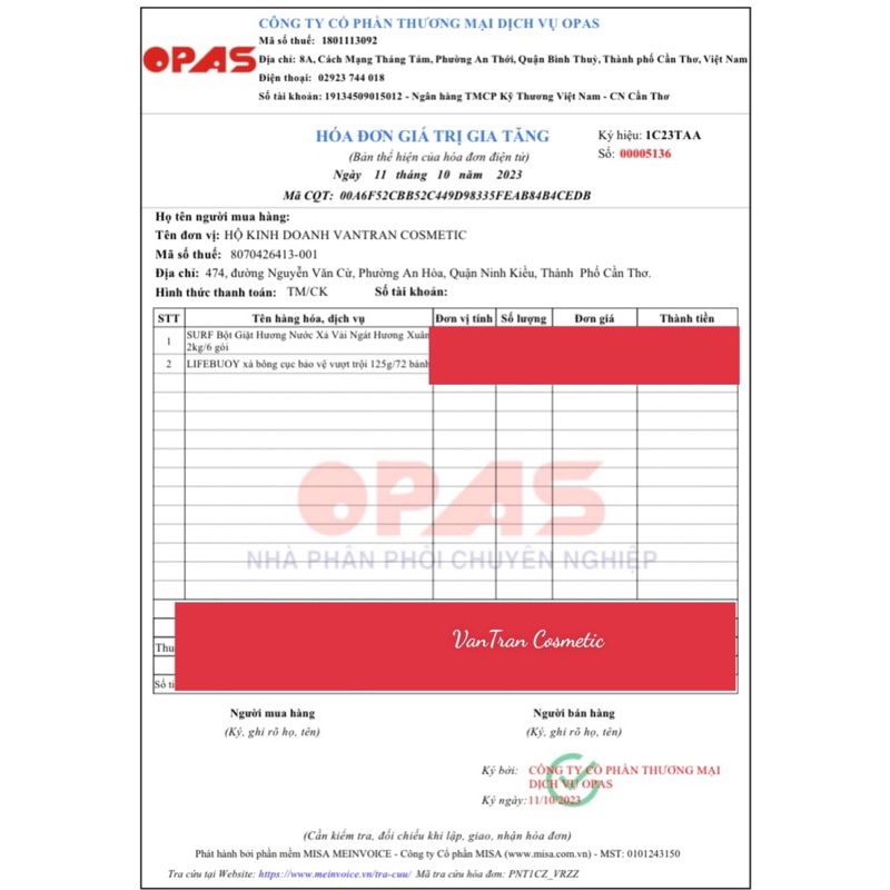 Bột giặt Surf 380g, 800g, 2kg