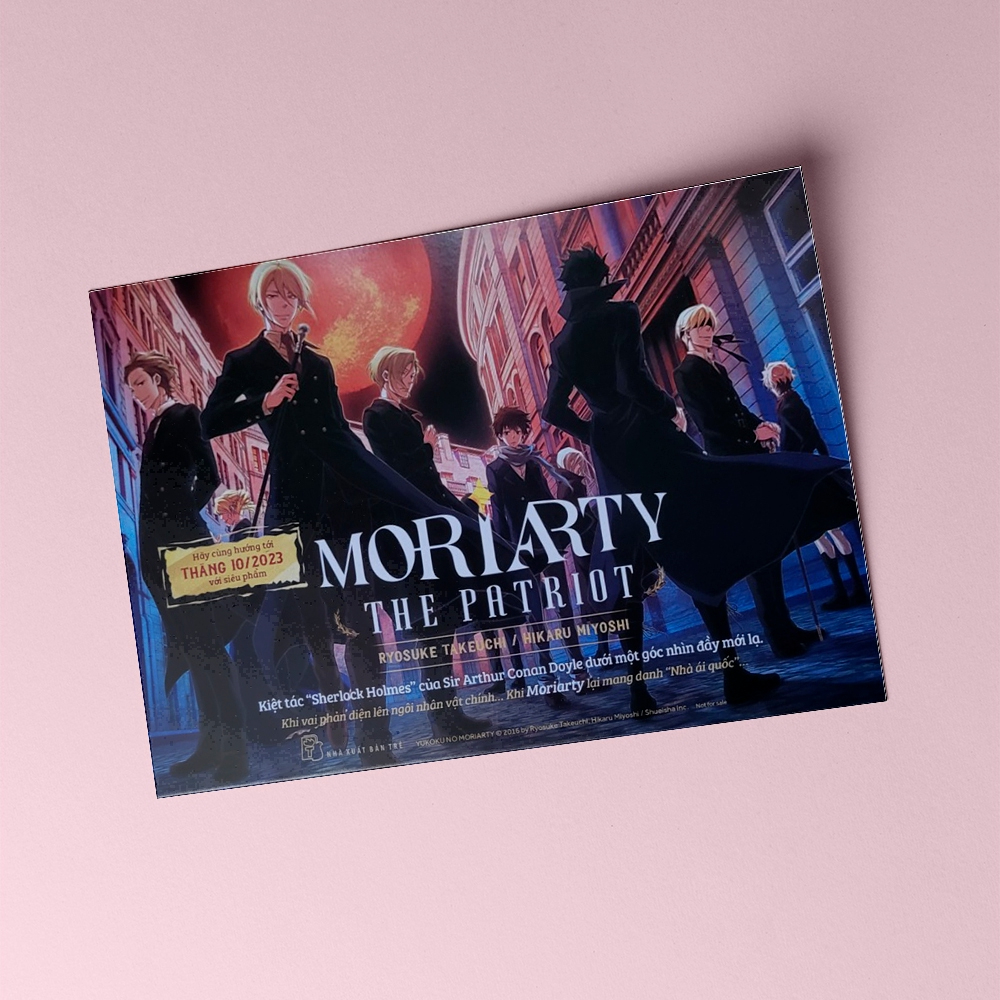 Poster Phát Hành Moriarty the Patriot (khổ A4)