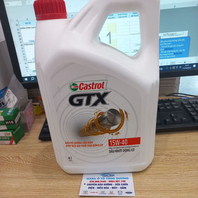 Castrol GTX 15w40