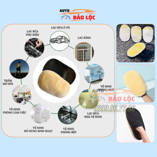 Găng tay rửa xe lông cừu