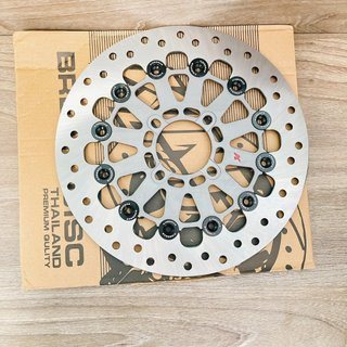 Đĩa 4 lỗ xám kingdrag size 267mm / gắn được cho tất cả dòng xe đi mâm 4 lỗ