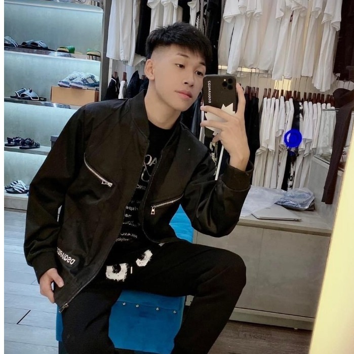 Áo Khoác Gió DSQ mix khóa - Áo DSQ2 Khóa Bản Hot Mới Nhât Năm 2023