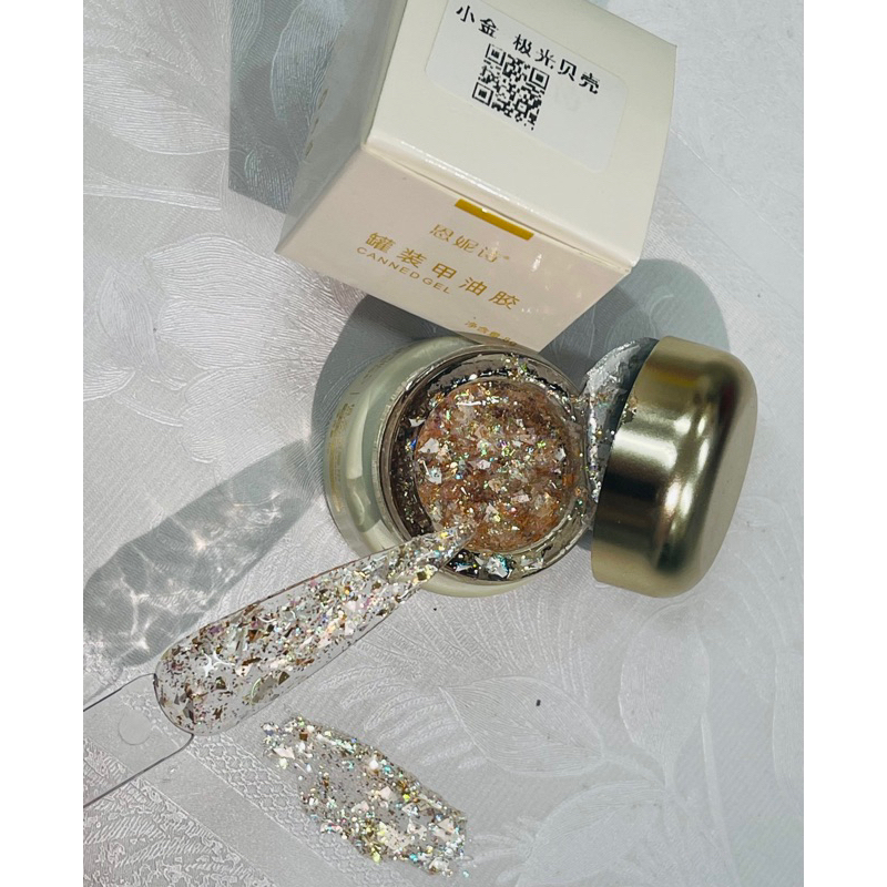 Gel ẩn xà cừ màu vàng