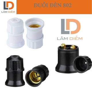 Bộ 2 đuôi đèn e27 802