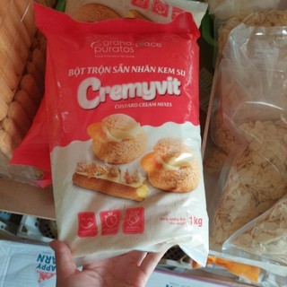 Nhân su kem custard Cremyvit gói 1kg