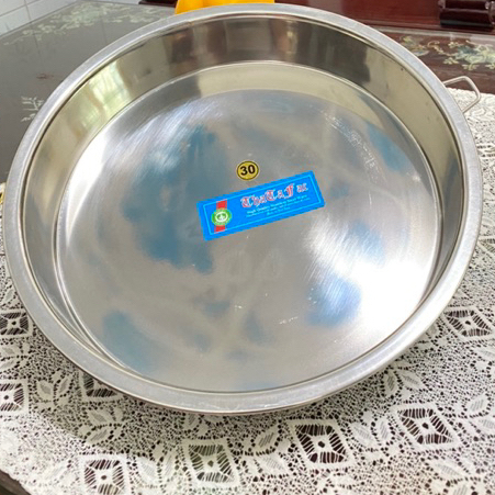 Khay nướng bánh bằng inox từ 16-40cm