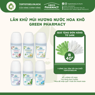 Lăn khử mùi lành tính hương nước hoa khô Green Pharmacy (Zelenaya Apteka)