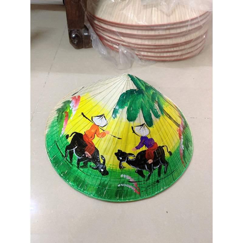 Nón Lá Vẽ Cho Bé