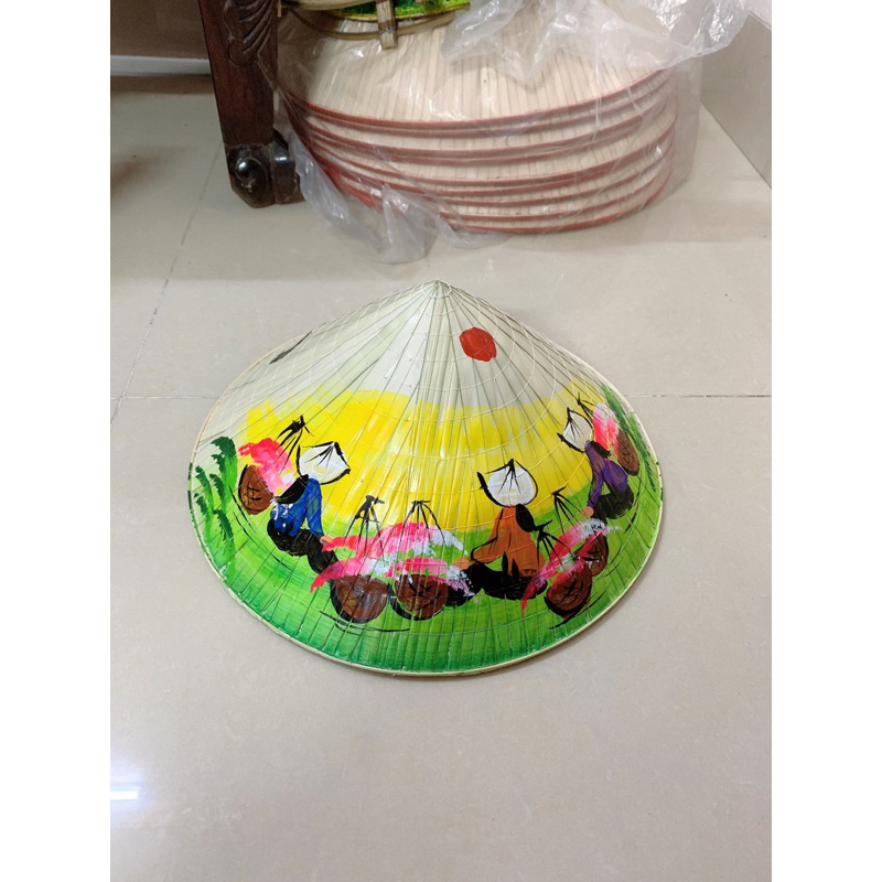 Nón Lá Vẽ Cho Bé