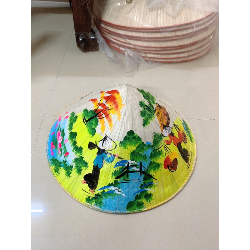 Nón Lá Vẽ Cho Bé