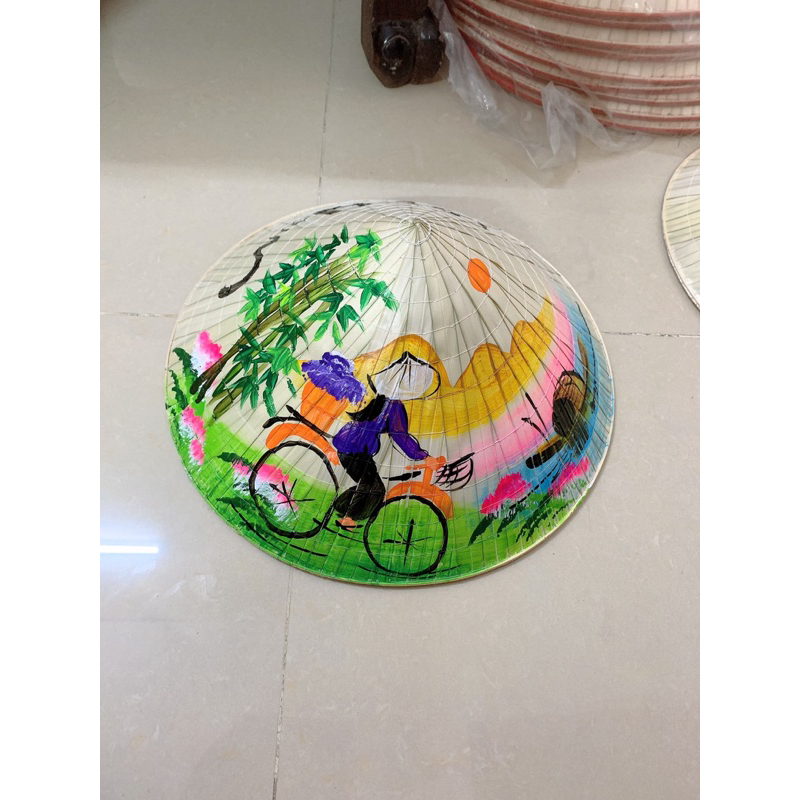 Nón Lá Vẽ Cho Bé