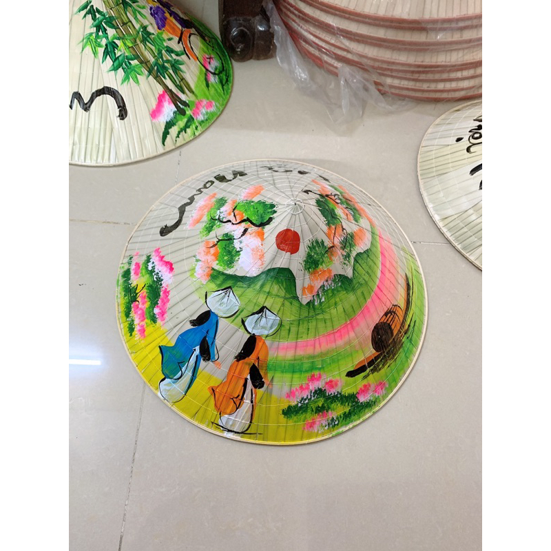 Nón Lá Vẽ Cho Bé