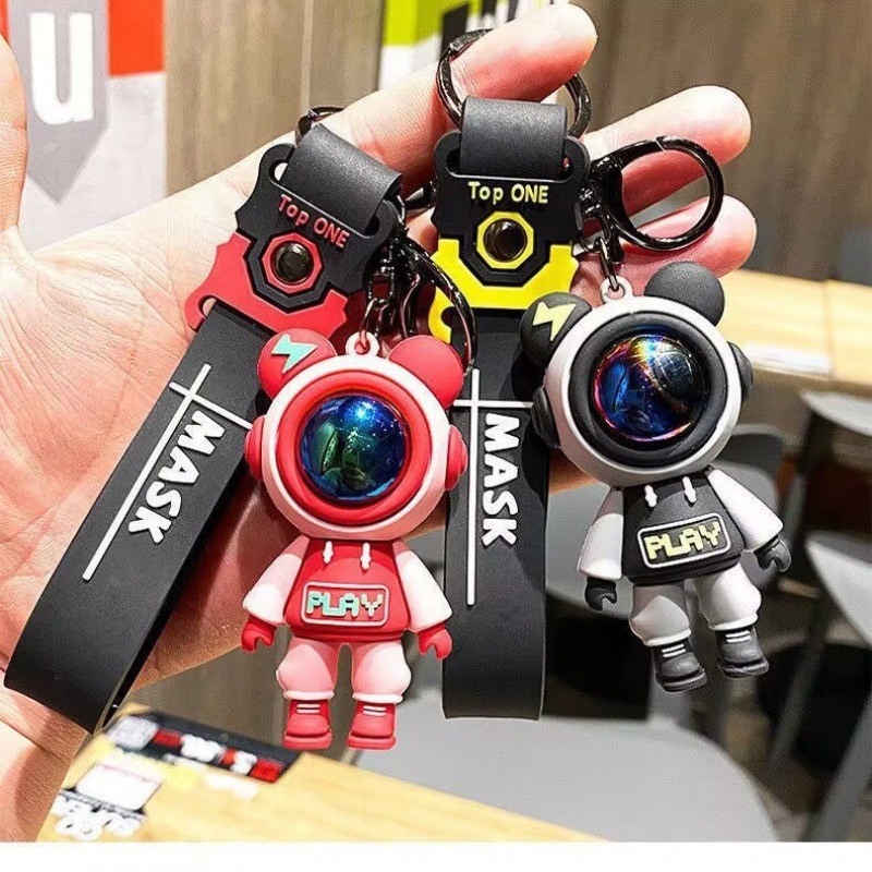 Móc khoá phi hành gia Astronaut, móc khóa silicon ,móc khoá ô tô xe máy túi sách hàng hót trend