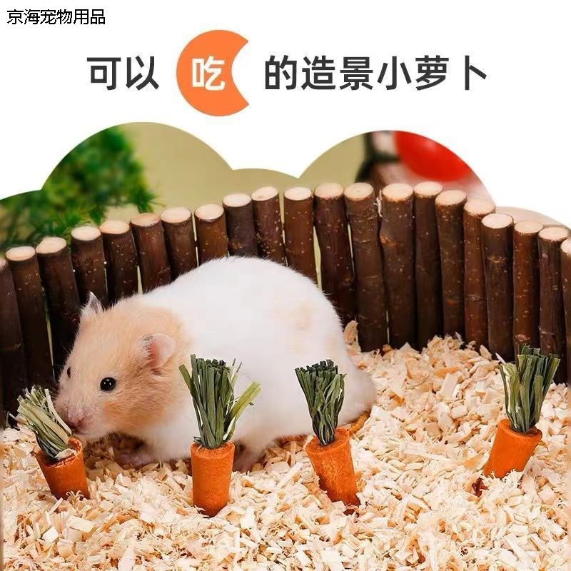 Cà rốt mài răng hãng BUCASTETE cho hamster, thỏ,bọ