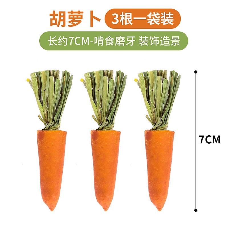 Cà rốt mài răng hãng BUCASTETE cho hamster, thỏ,bọ