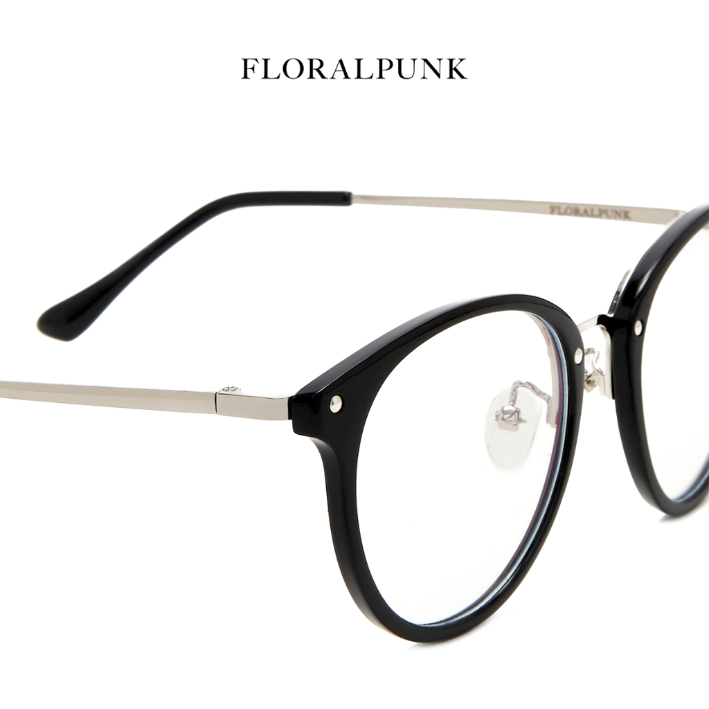 Mắt Kính Floralpunk Noir Glasses-Silver