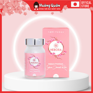 Viên uống chống lão hóa, thơm cơ thể Hebora 60 viên | Hoàng Quân - Hàng nội địa Nhật