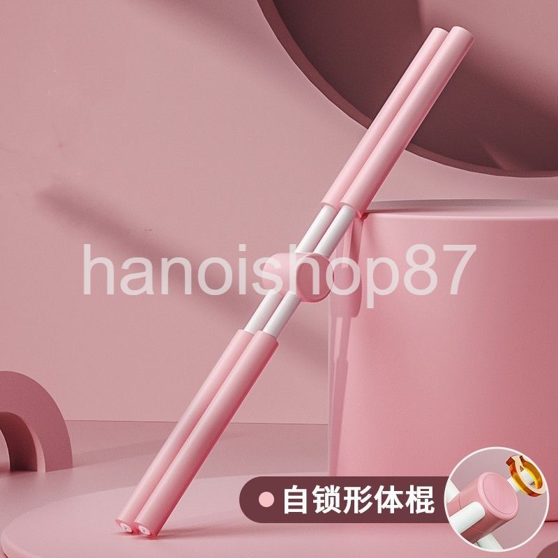 Gậy tập thẳng lưng, vai, chống gù tập yoga gậy chống gù lưng tập yoga bằng thép không gỉ