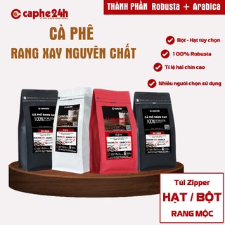 1kg cà phê rang mộc đủ thành phẩn robusta & arabica pha phin, pha máy, đậm vị, thơm ngon