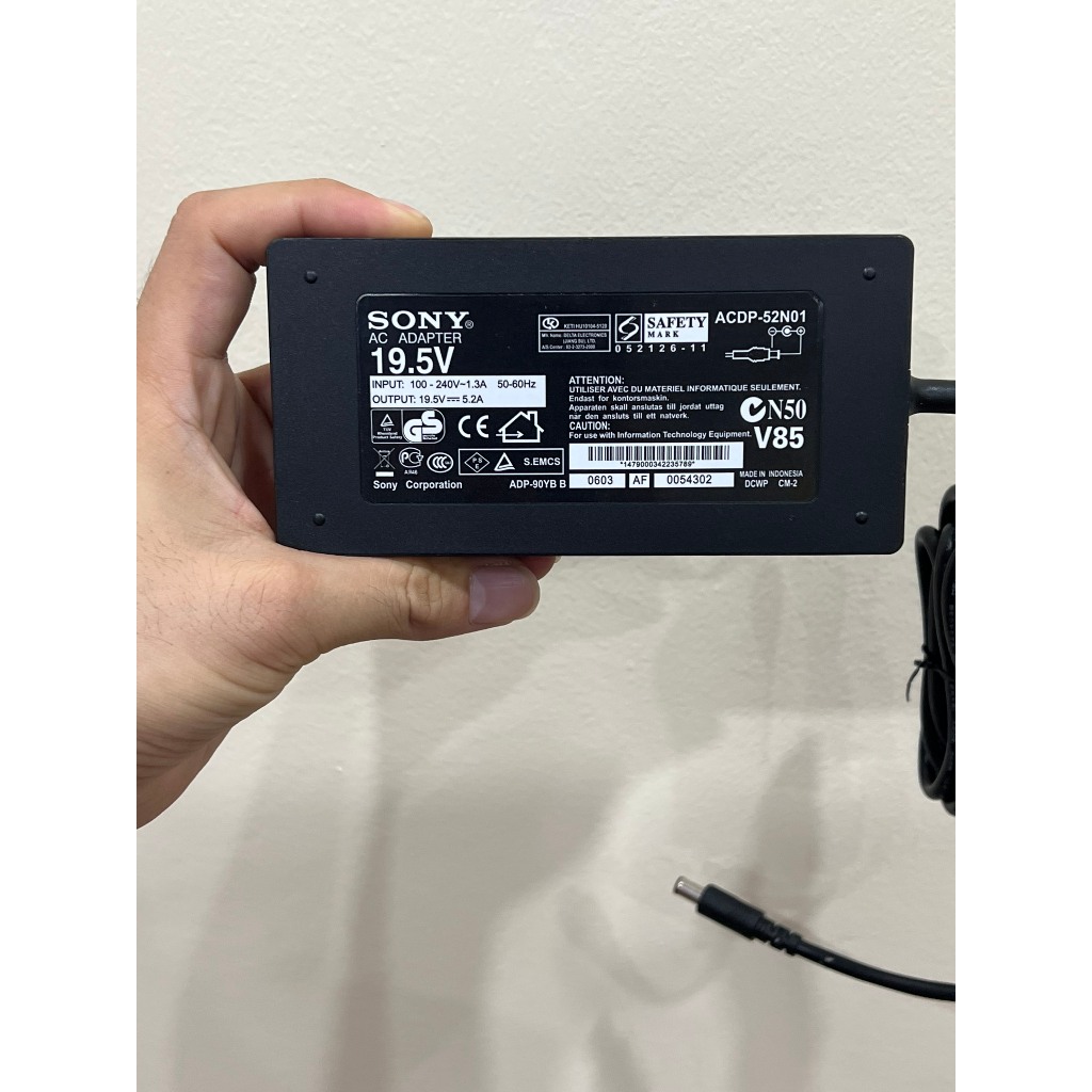 Adapter tivi sony 19,5v 5,2a loại tốt hàng chính hãng