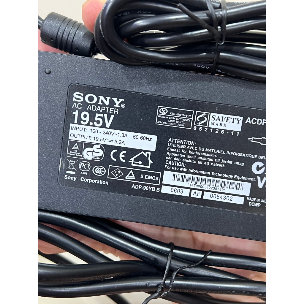 Adapter tivi sony 19,5v 5,2a loại tốt hàng chính hãng