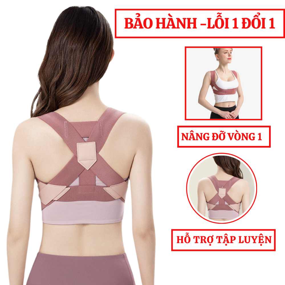 Đai Chống Gù Lưng Nam Nữ Cao Cấp MIAA Giúp Thẳng Lưng , đai bảo vệ vòng 1 tập luyện