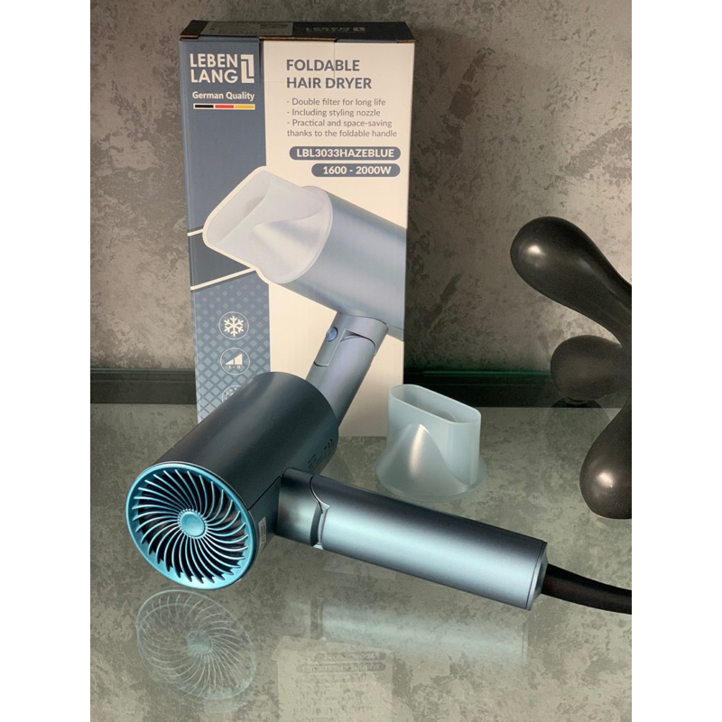 Máy sấy tóc Lebenlang LBL3033, máy sấy tóc 2 chiều nóng lạnh - Bảo hành chính hãng 24 tháng