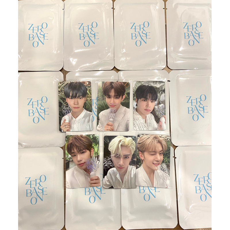 Set ảnh chính hãng ZeroBaseOne trading card