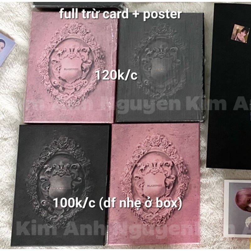 ALBUM RỖNG KILL THIS LOVE đủ 2 ver _ ĐỌC KĨ PHẦN MÔ TẢ