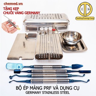 Bộ ép màng prf - ép màng prf - bộ dụng cụ 4 món hỗ trợ làm prf trong nha khoa germany